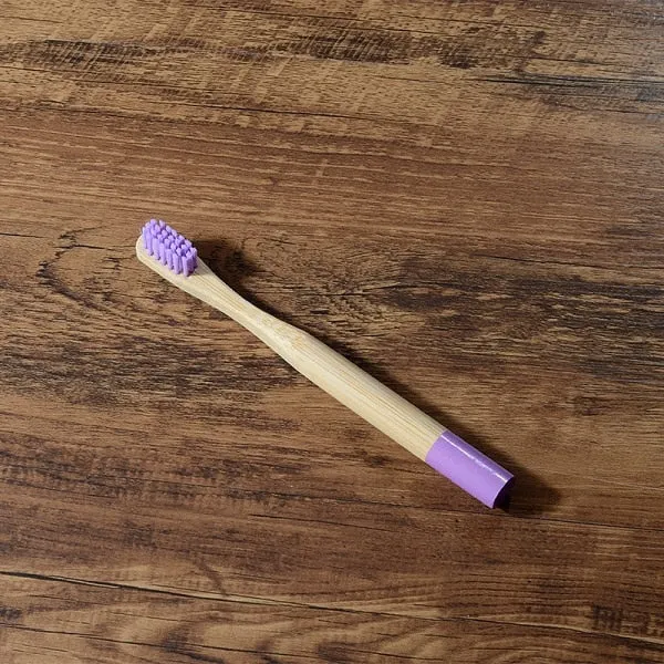10 pcs Kids Eco Friendly Bamboo Toothbrush Soft Bristles