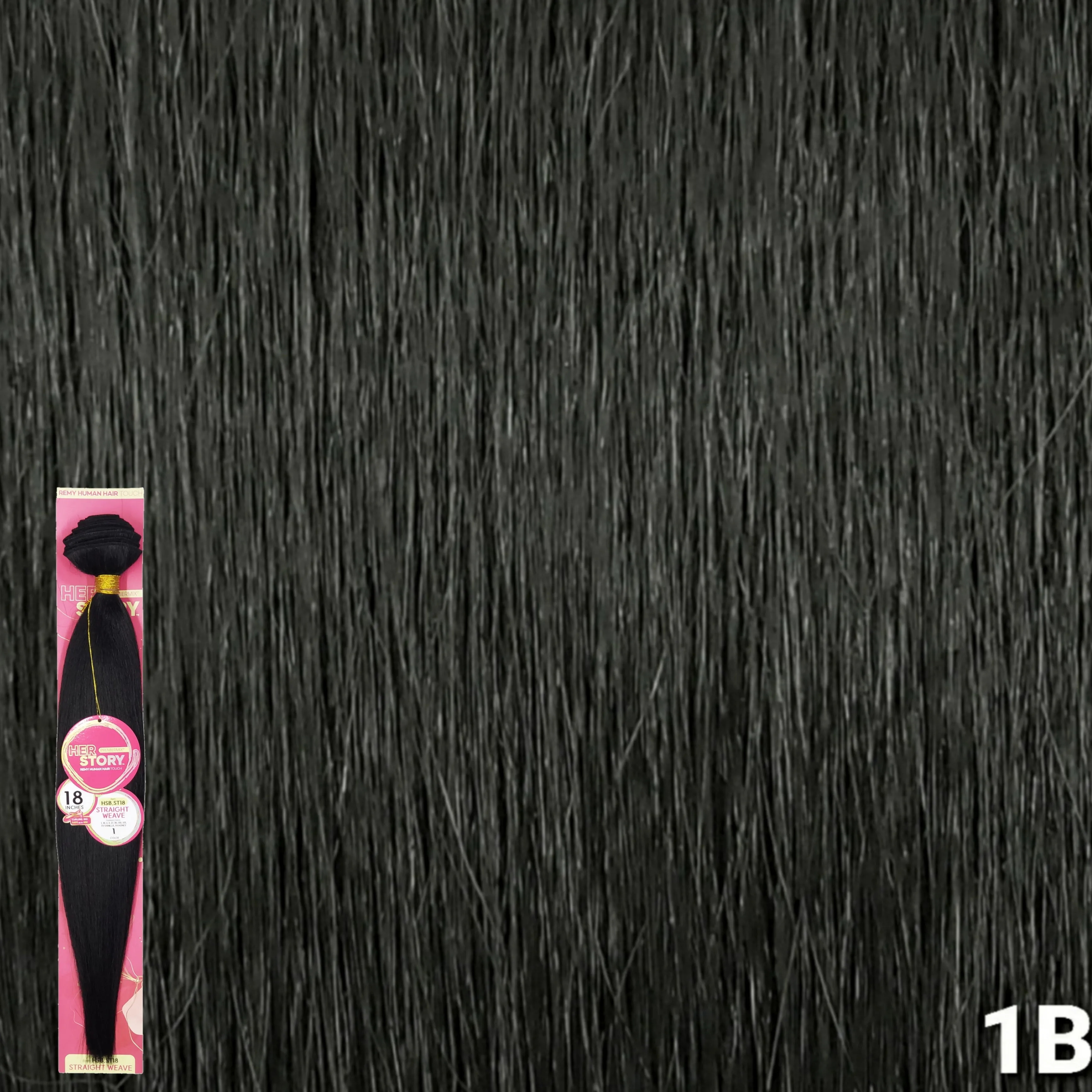 (18") Beshe HER STORY PremierMix Remy Touch Straight Weaving (HSB.ST18)
