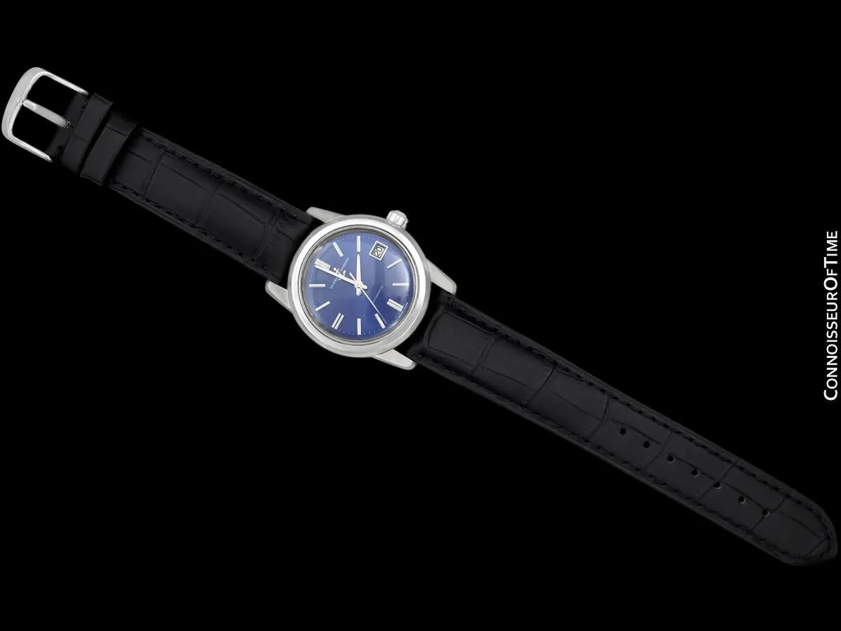 1960's Ulysse Nardin Vintage Mens Large 37mm Automatic Calatrava Watch, Stainless Steel