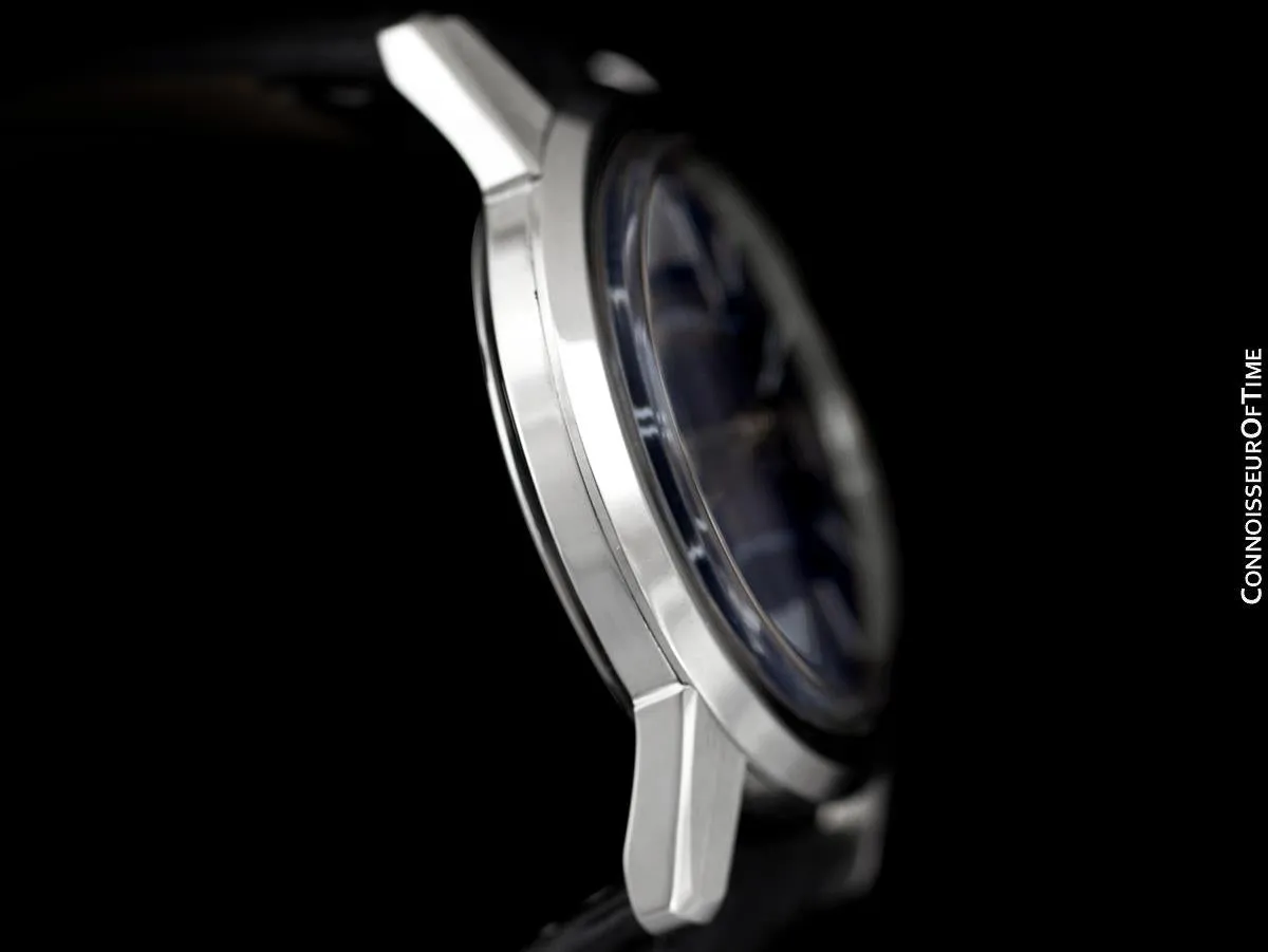 1960's Ulysse Nardin Vintage Mens Large 37mm Automatic Calatrava Watch, Stainless Steel
