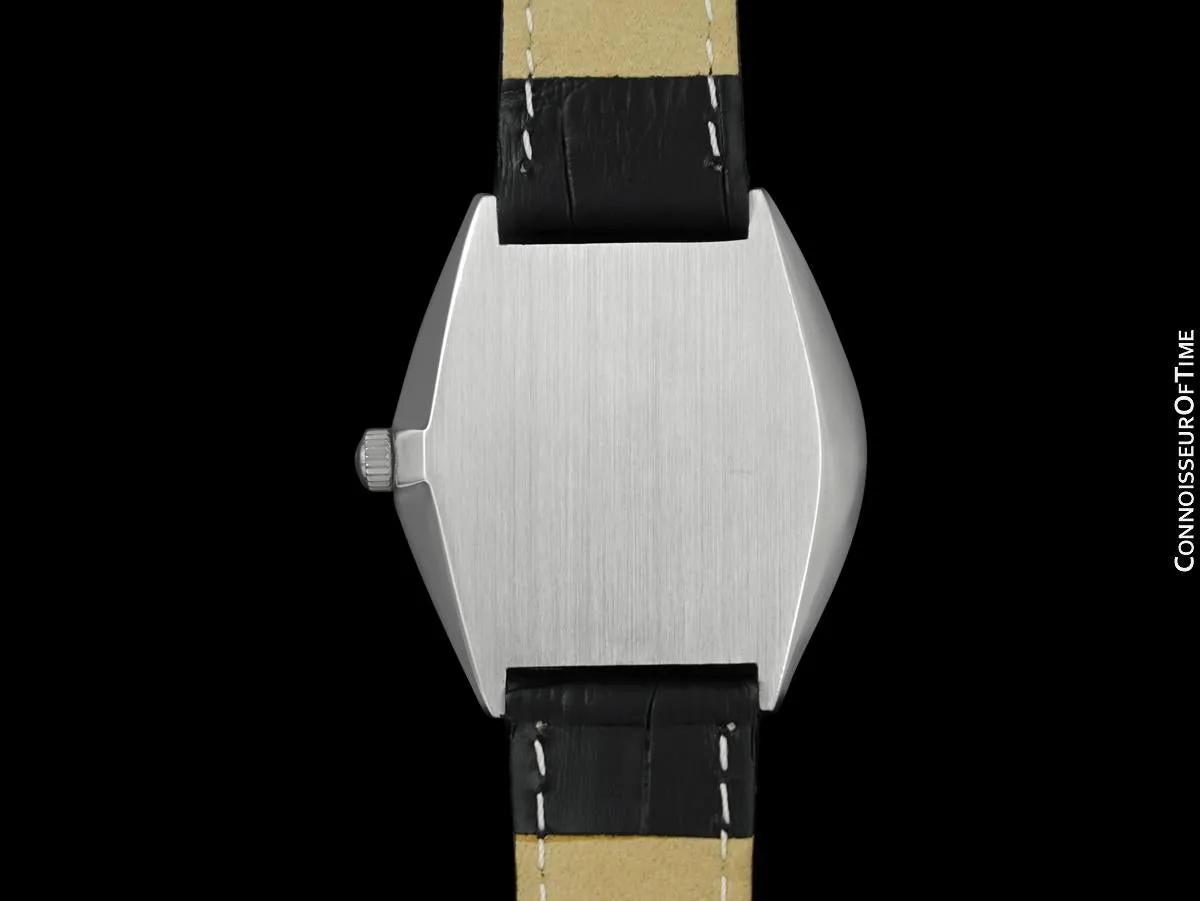 1970's Omega De Ville Vintage Mens Automatic Classic Retro Watch - Stainless Steel