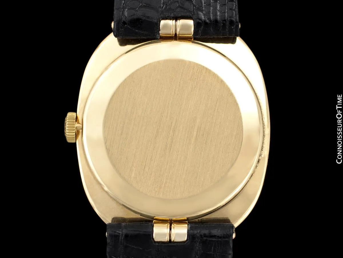 1970's Patek Philippe Ellipse Mens Watch, Ref. 3548 - 18K Gold