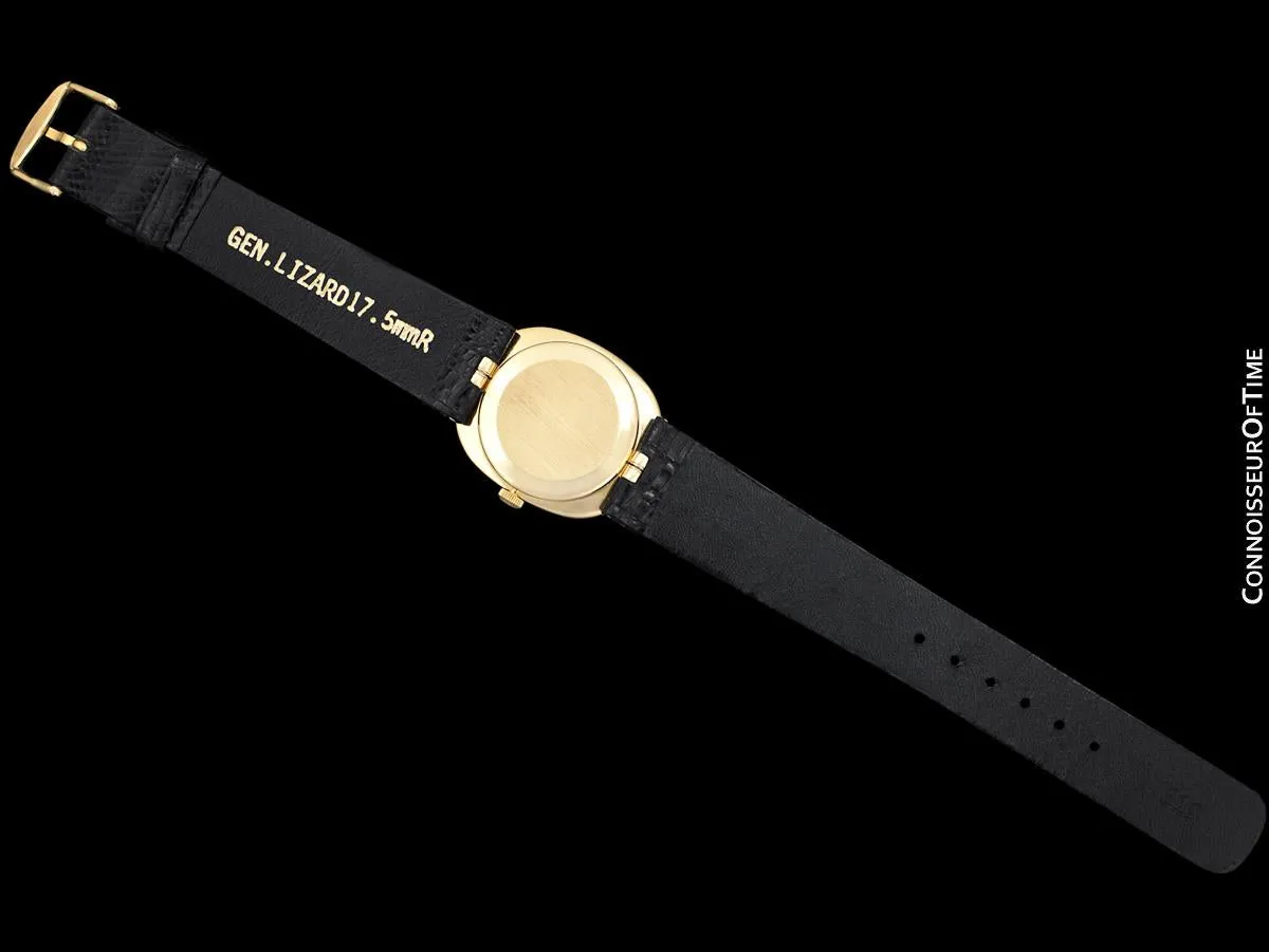1970's Patek Philippe Ellipse Mens Watch, Ref. 3548 - 18K Gold