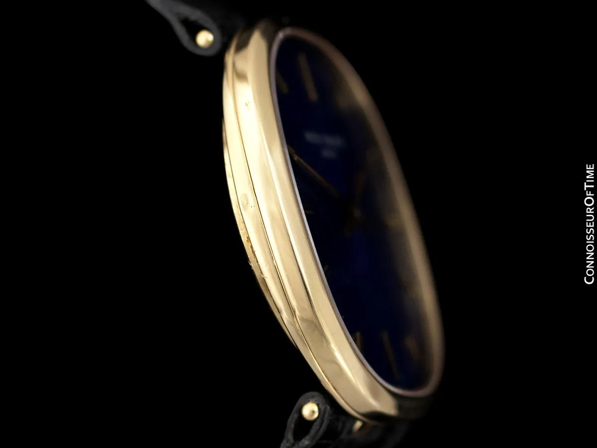 1970's Patek Philippe Ellipse Mens Watch, Ref. 3548 - 18K Gold