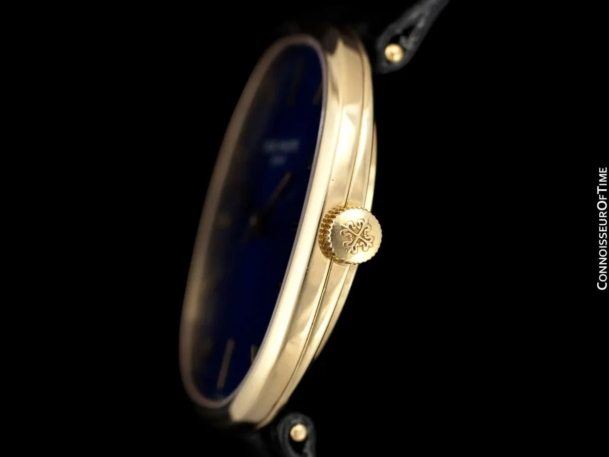 1970's Patek Philippe Ellipse Mens Watch, Ref. 3548 - 18K Gold