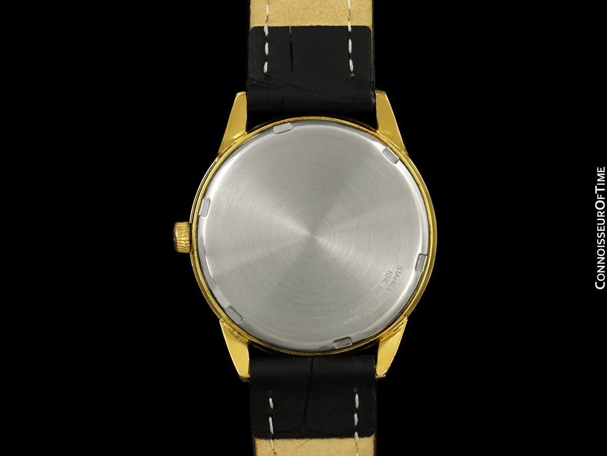 1971 Omega Seamaster Mens Vintage Cal. 563 Watch, Automatic, Date - 18K Gold Plated & Stainless Steel