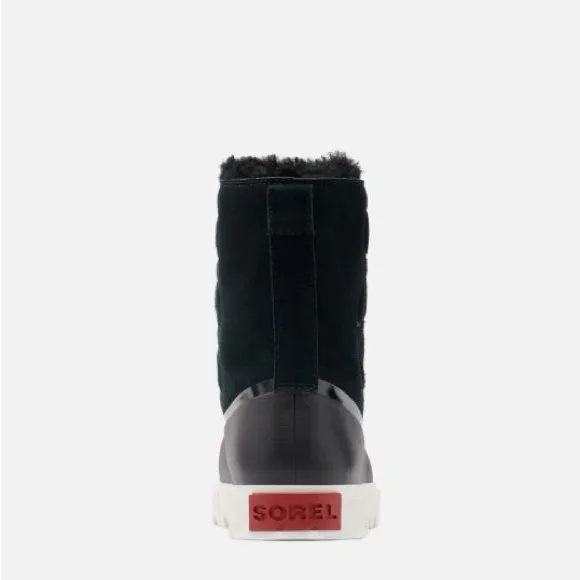 $210 Sorel Joan of Arctic Next Lite ankle boot fur black winter snow shearling