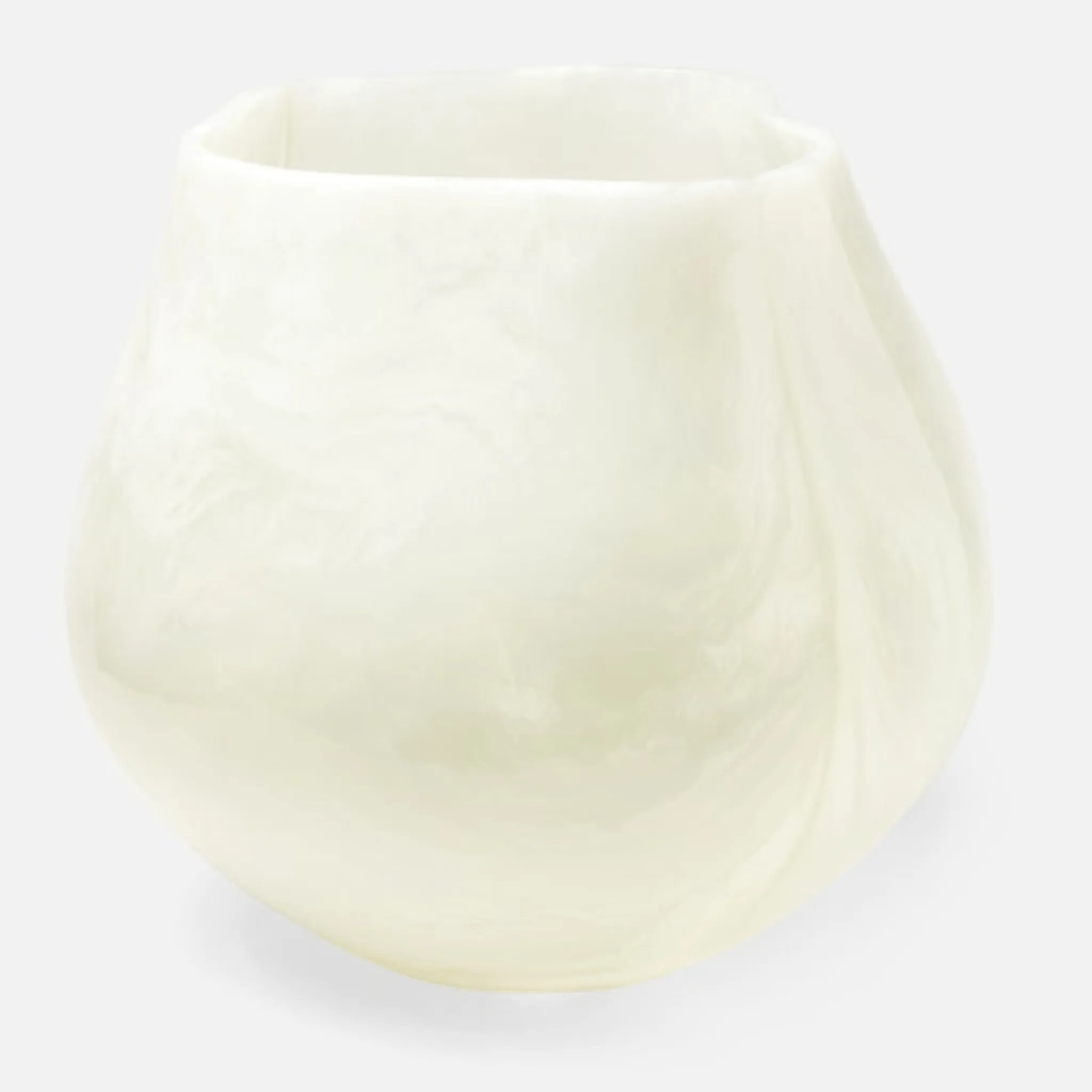 Abria Outdoor Planter - Pearl White