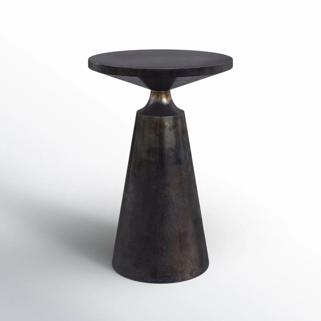 Antoni Pedestal End Table Joss & Main