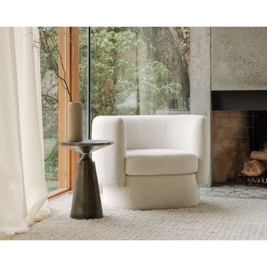 Antoni Pedestal End Table Joss & Main