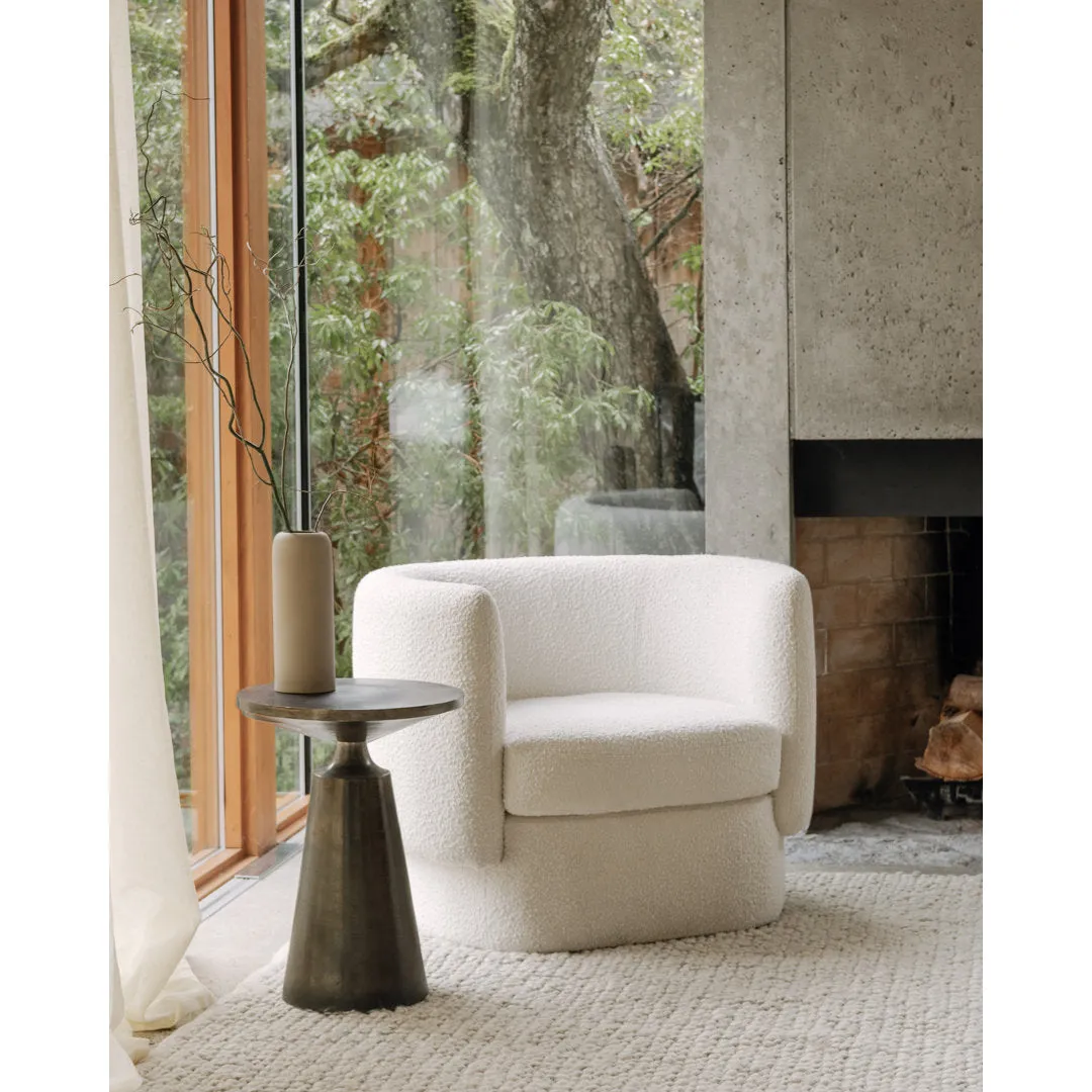 Antoni Pedestal End Table Joss & Main