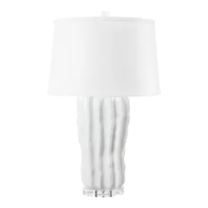Arctic White Table Lamp