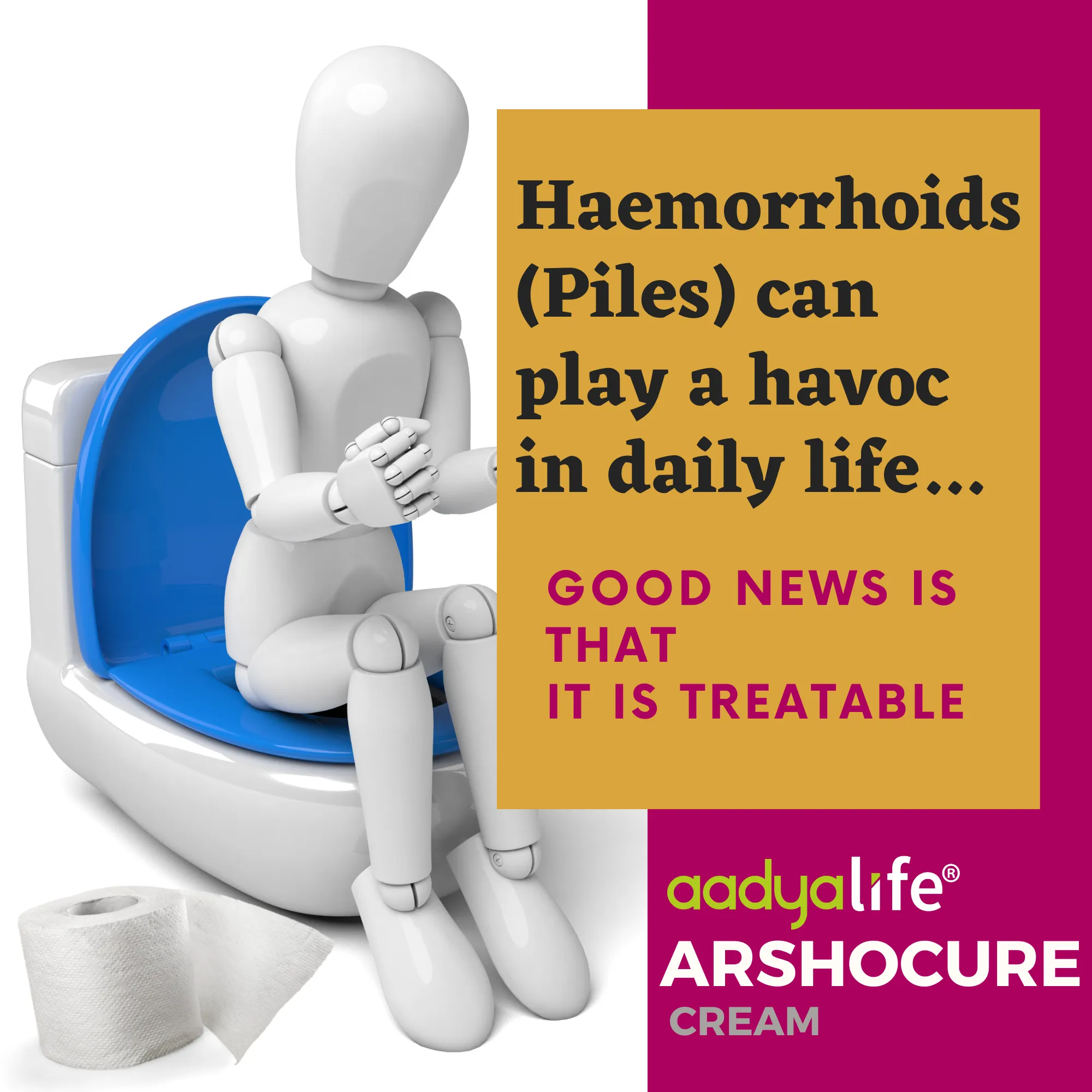 Arshocure Cream, A Herbal treatments for Piles ( Bavasir)