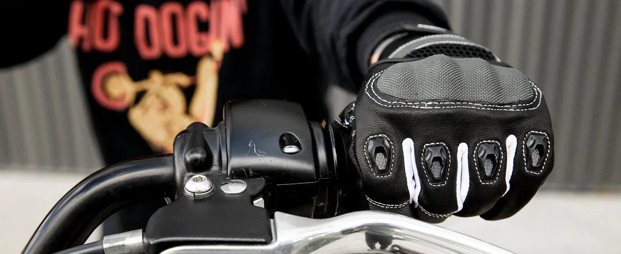 Biltwell - Bridgeport Gloves- Gray/Black