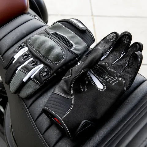 Biltwell - Bridgeport Gloves- Gray/Black