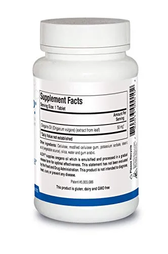 BIOTICS Research ADP Highly Concentrated Oil of Oregano, Optimal Absorption and Delivery. Antioxidant, Supports Microbial Balance