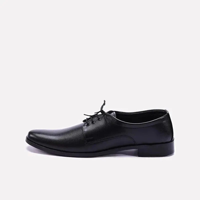 Black Derby Shoes Men 0111360
