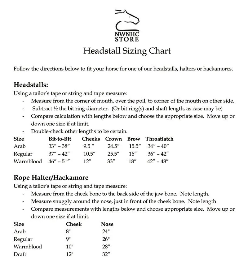 Braided Headstall & Reins