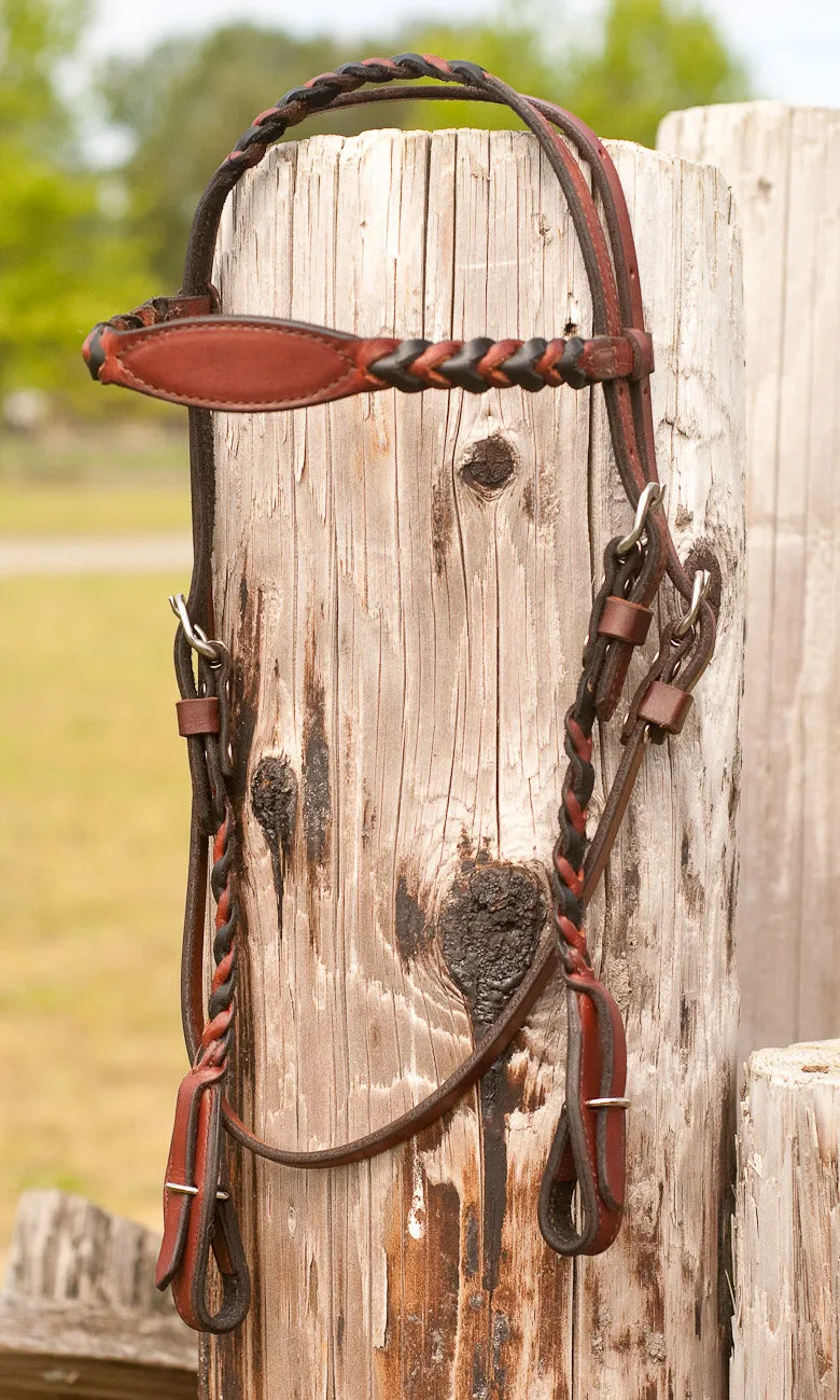 Braided Headstall & Reins