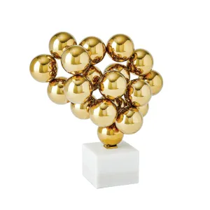 Brass Bubbles Sculpture
