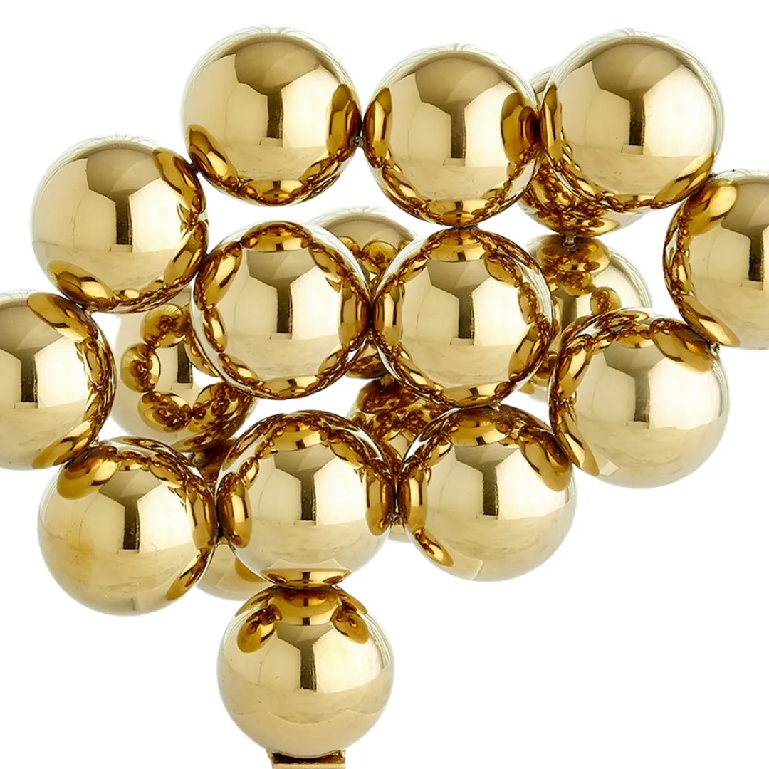 Brass Bubbles Sculpture