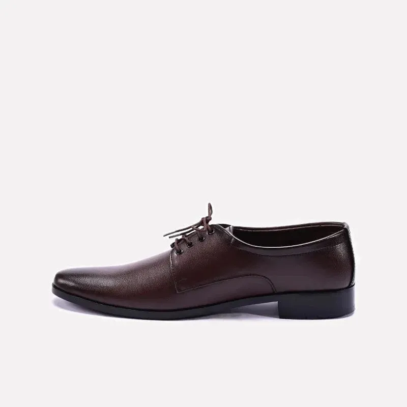 Brown Derby Shoes Men 0111360