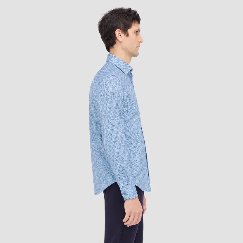 Bugatchi Ooohcotton James Long Sleeve Shirt - Classic Blue