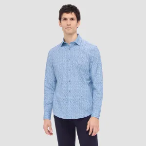 Bugatchi Ooohcotton James Long Sleeve Shirt - Classic Blue
