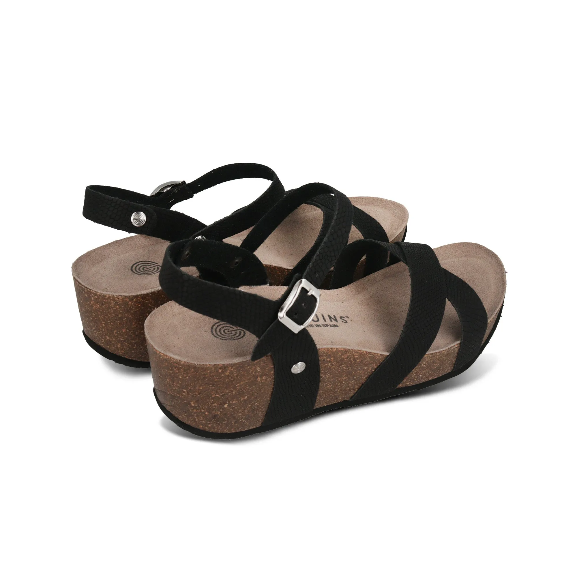 Camille Black Sandal