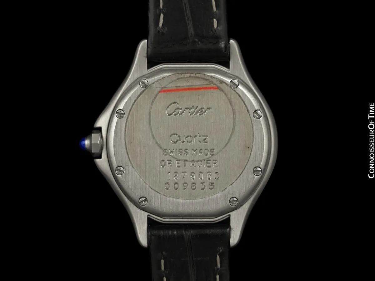 Cartier Cougar Panthere Ladies 2-Tone Watch - Stainless Steel & 18K Gold