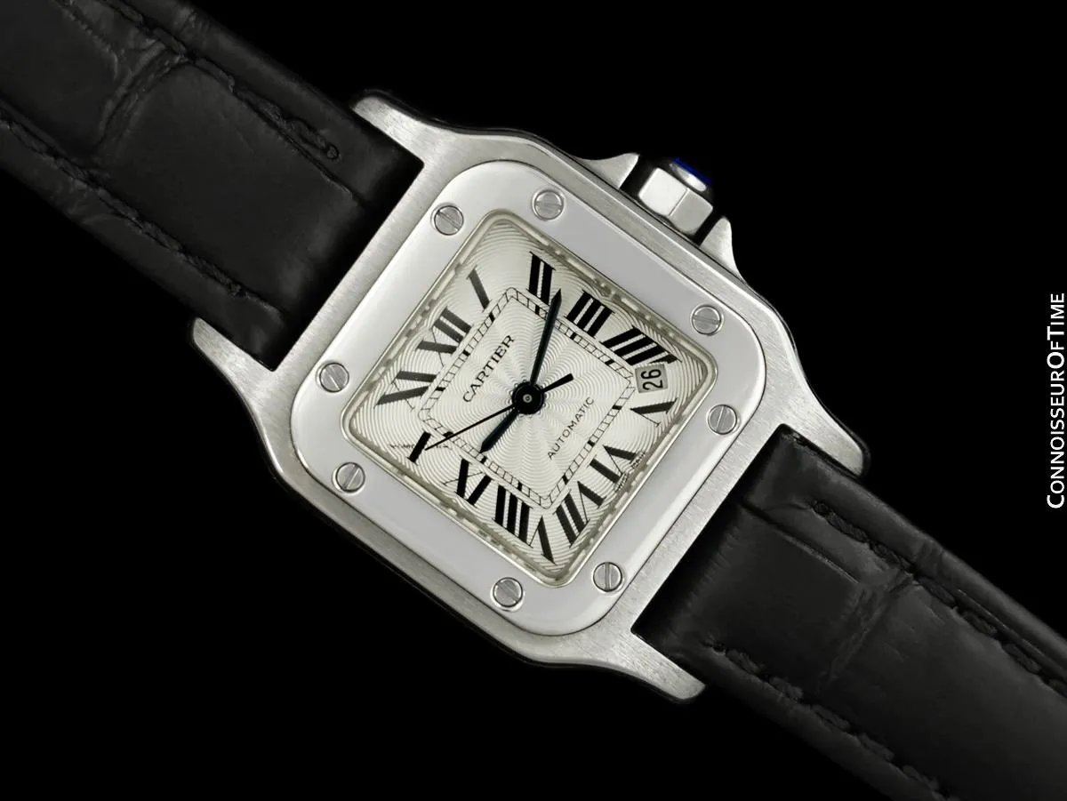 Cartier Santos Ladies Automatic Watch - Stainless Steel