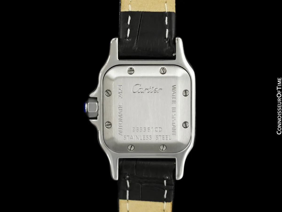 Cartier Santos Ladies Automatic Watch - Stainless Steel