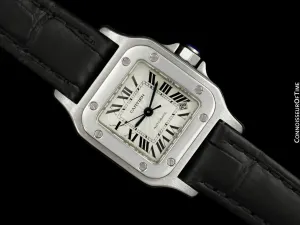 Cartier Santos Ladies Automatic Watch - Stainless Steel