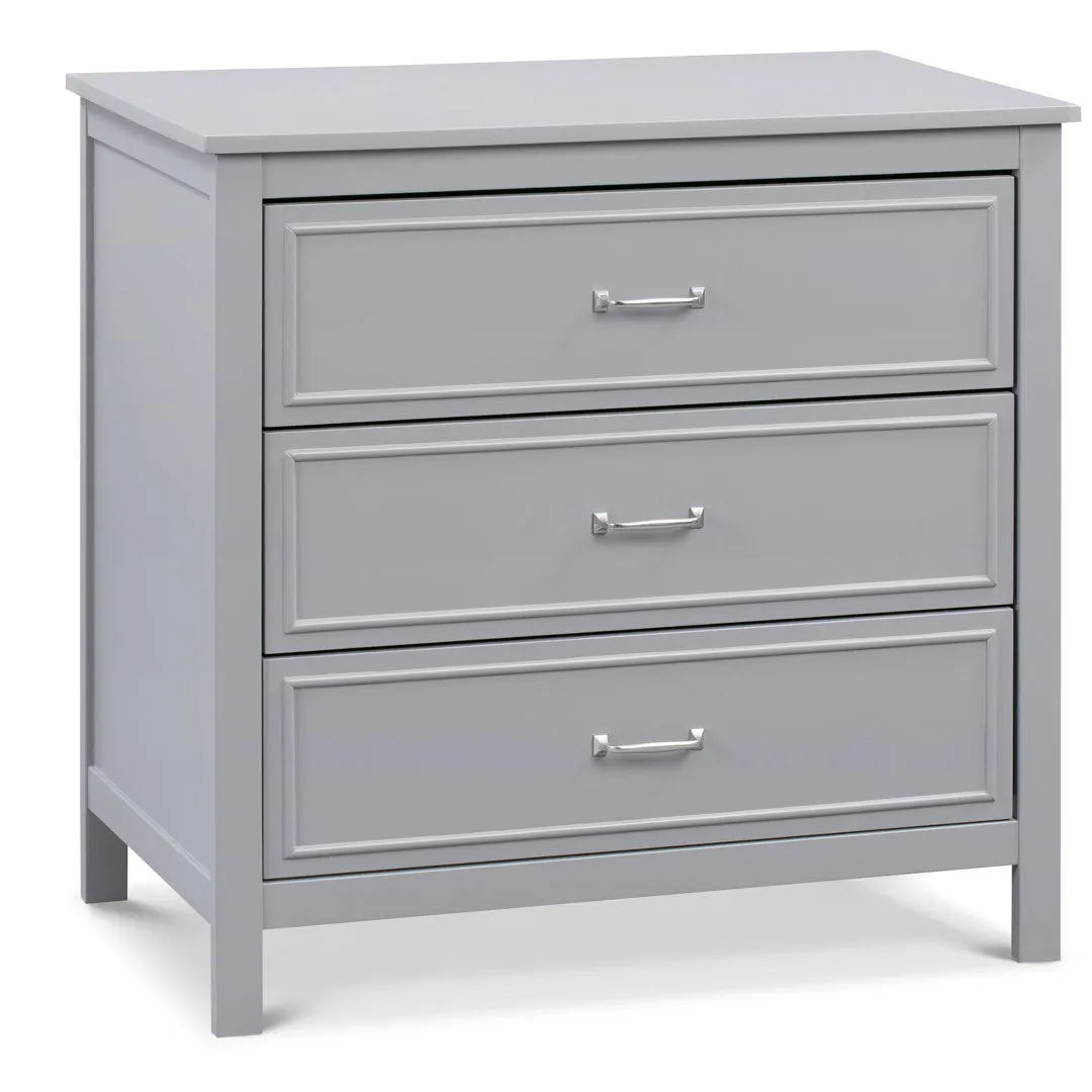 Charlie 3 Drawer Dresser daVinci Color: Gray