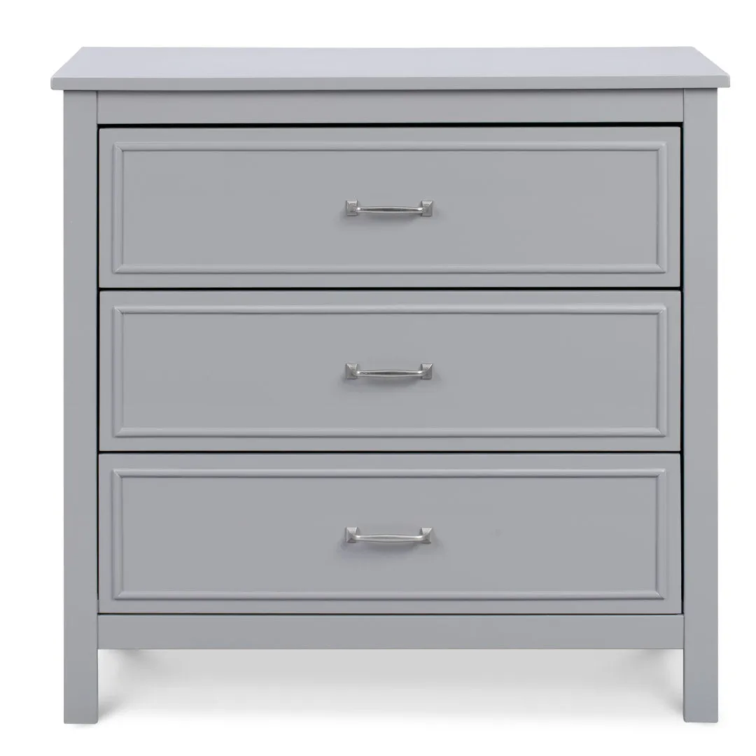 Charlie 3 Drawer Dresser daVinci Color: Gray