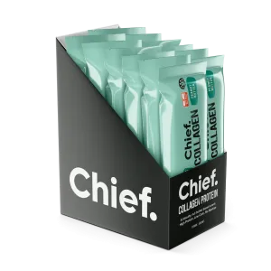 Chief Collagen Peanut Butter Protein Bars (12 Bars)