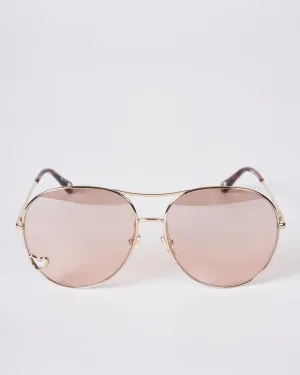 chloe ch0028s-004 63 - gold/pink
