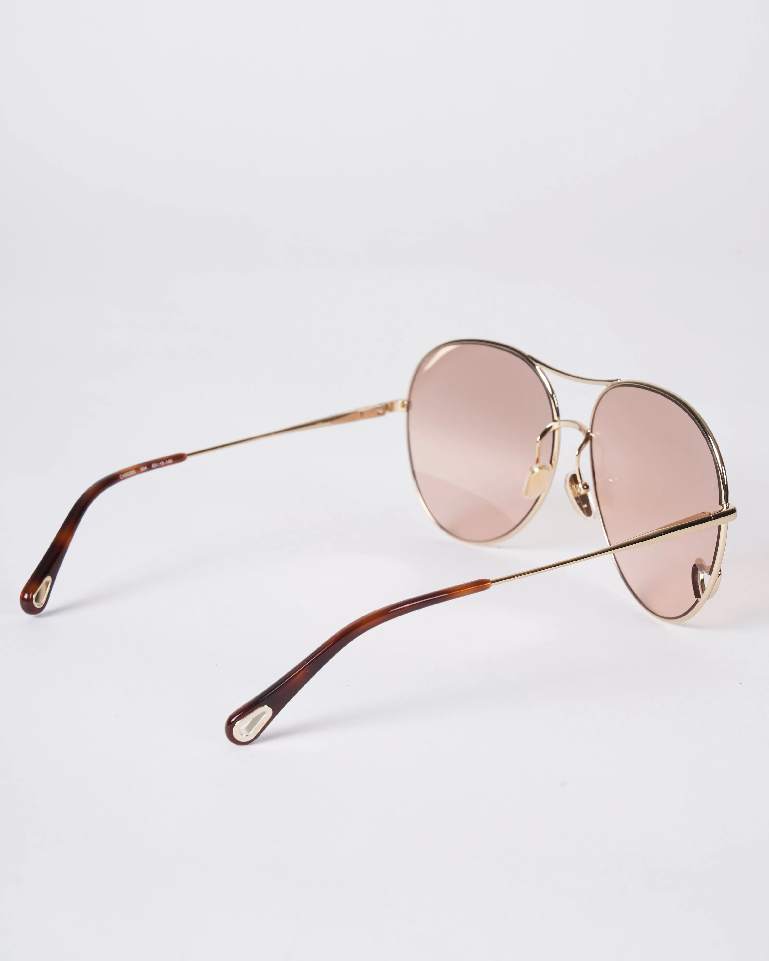 chloe ch0028s-004 63 - gold/pink
