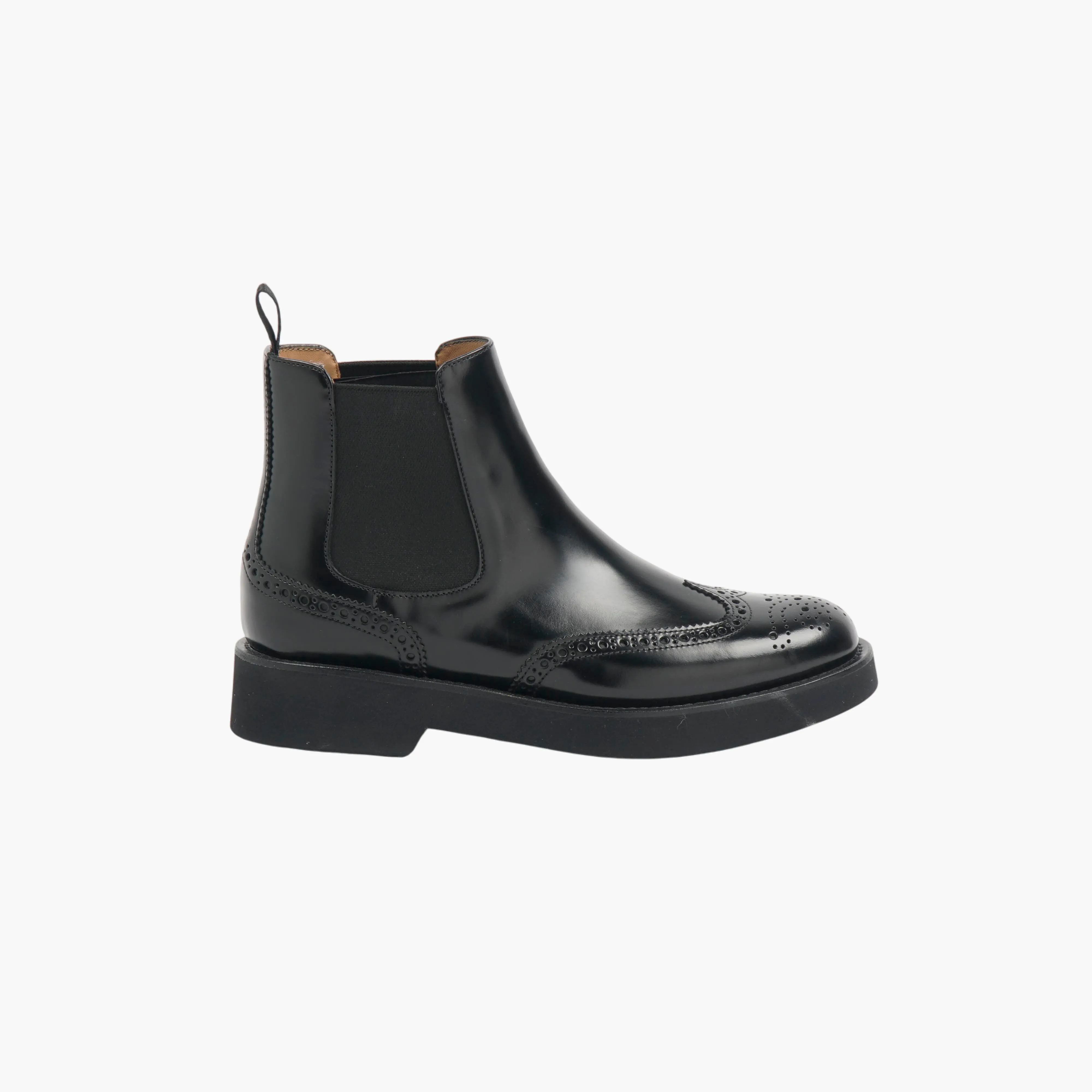 CHURCH'S Black Leather Shoes