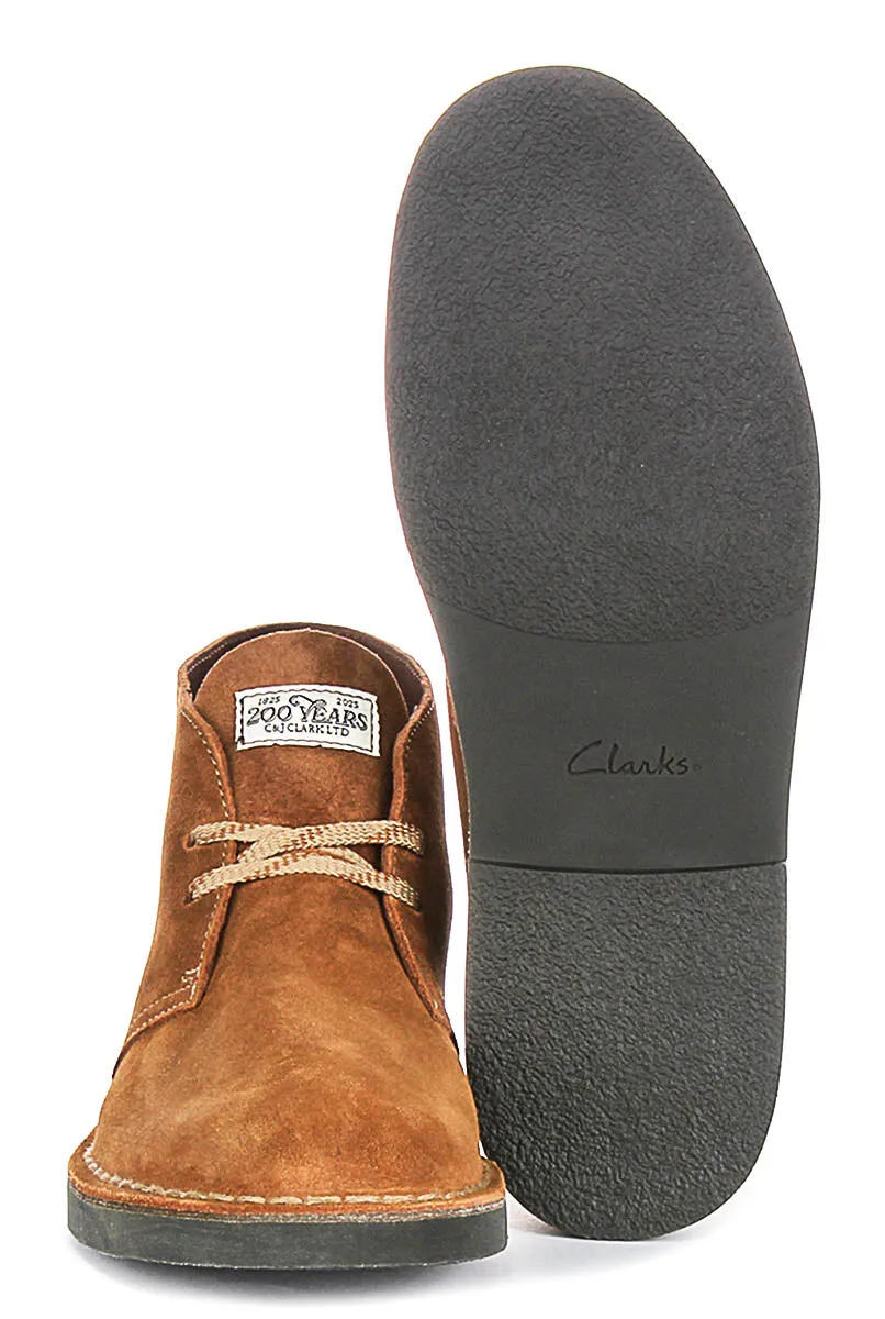 Clarks Desert Boot Evo In Cola For Men