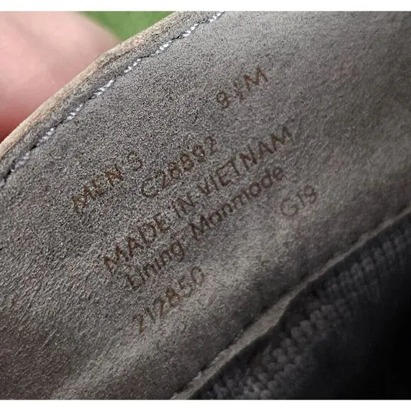 Cole Haan Zerogrand Grey Wingtip‎ Stitchlite Oxford Shoes Mens Size US 9.5
