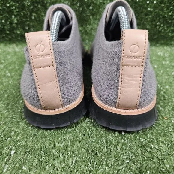 Cole Haan Zerogrand Grey Wingtip‎ Stitchlite Oxford Shoes Mens Size US 9.5