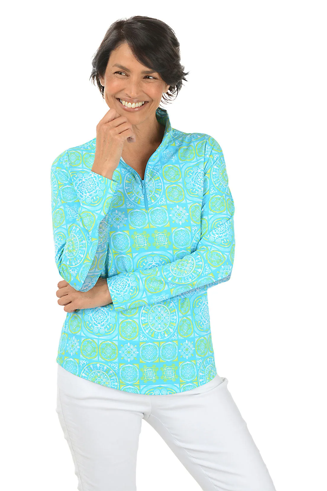 Colette Medallion UPF50  Sun Shirt
