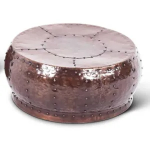 Copper Round Cocktail Table