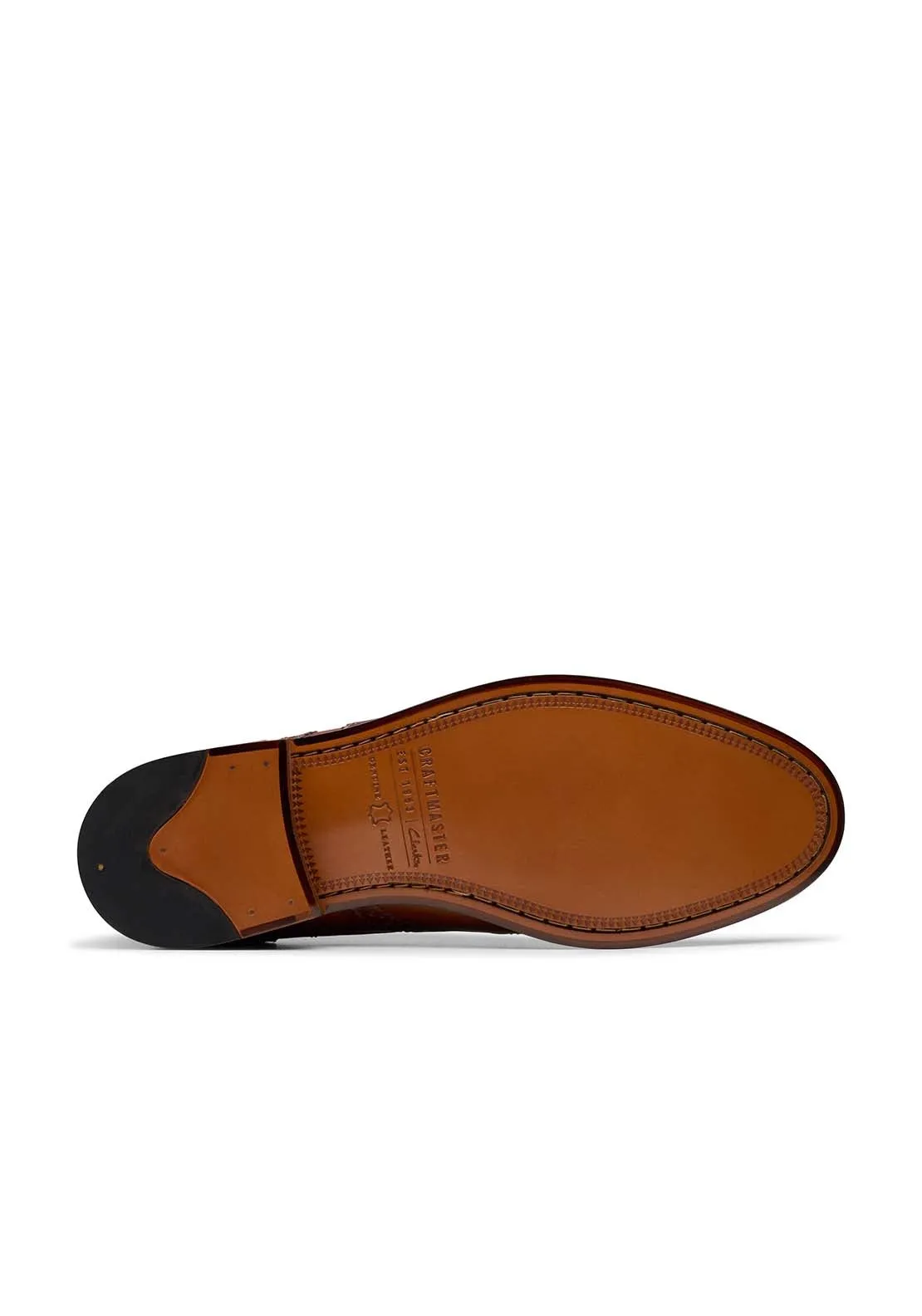 Craftjames Tip Formal Shoe - Mid Tan Leather
