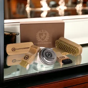DapperFam Luxe Leather Shoe Care Kit