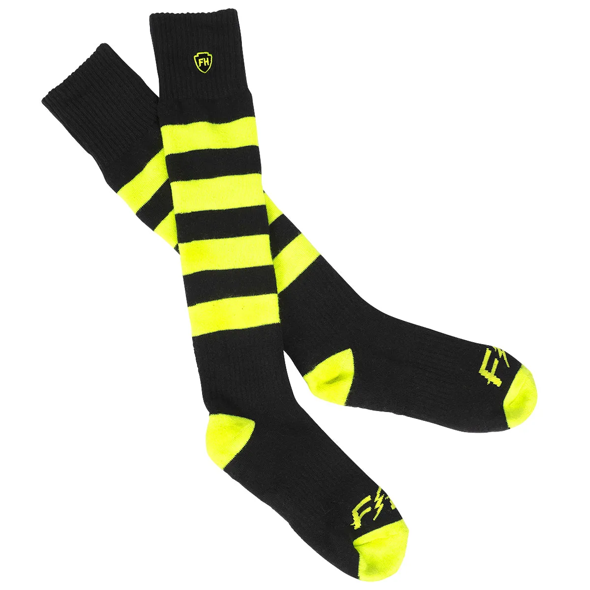 Division Moto Sock - High Viz