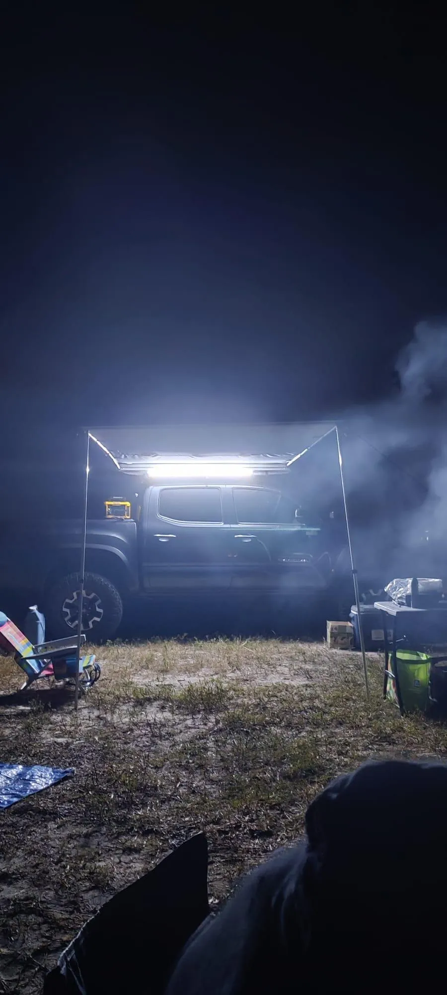 Dobinsons 4x4 Roll Out Awning 8FT x 9.8FT Large Size with LED Lights (CE80-3904)