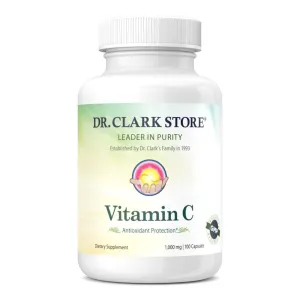 Dr Clark vitamina C, 1000 mg, 100 °Cápsulas