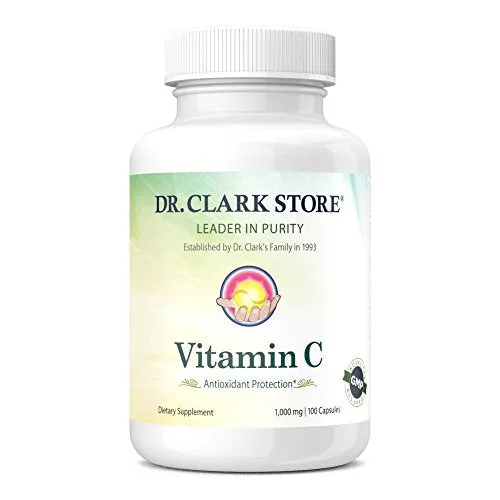 Dr Clark vitamina C, 1000 mg, 100 °Cápsulas